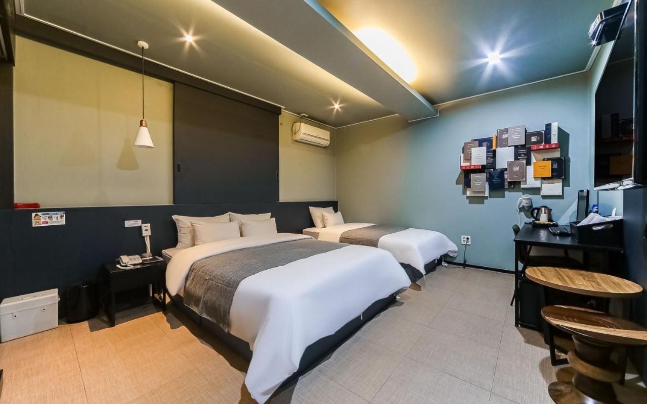 בוסאן Hi Design Hotel מראה חיצוני תמונה