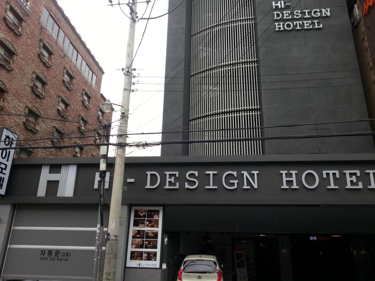 בוסאן Hi Design Hotel מראה חיצוני תמונה